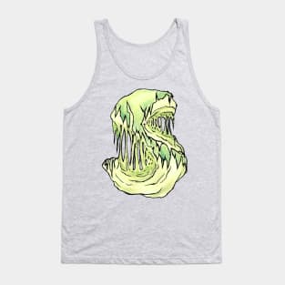 Dramabite Zombie S Letter Initial Typography Text Character Statement Tank Top